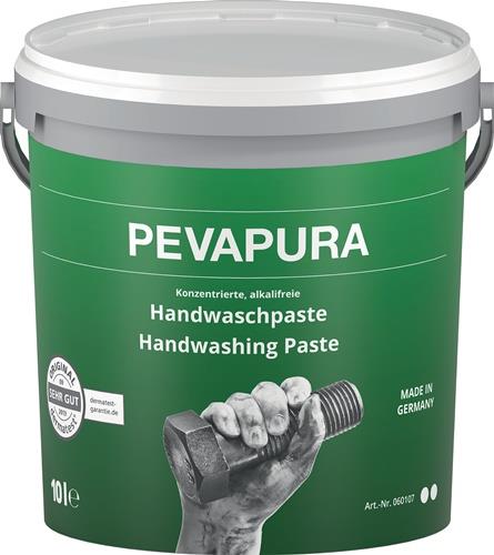 Handreinigungspaste Pevapura 10l silikonfrei Eimer PEVAPURA || VE = 1 ST