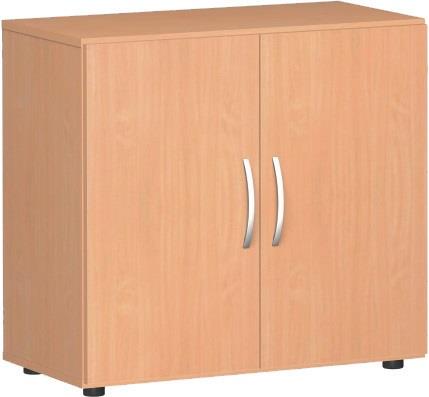 Schrank H752xB800xT420mm Buchedekor 2 Türen H.752mm || VE = 1 ST