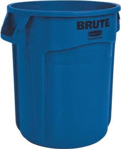 Mehrzwecktonne blau 76l PE Außen-Ø495xH581mm RUBBERMAID || VE = 1 ST