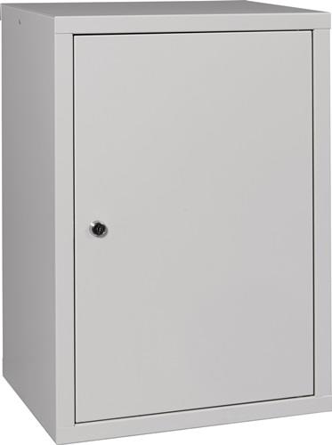 Hängeschrank H600xB400xT300mm Vollblech,1 BD Stahlbl.lichtgrau/lichtgrau || VE = 1 ST