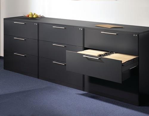 Hängeregistraturschrank lichtgrau/lichtgrau H698xB440xT600mm Trgf.50kg C+P || VE = 1 ST