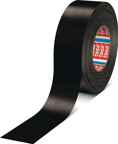 Gewebeband tesaband® Premium 4651 schwarz L.50m B.38mm Rl.TESA || VE = 4 ST