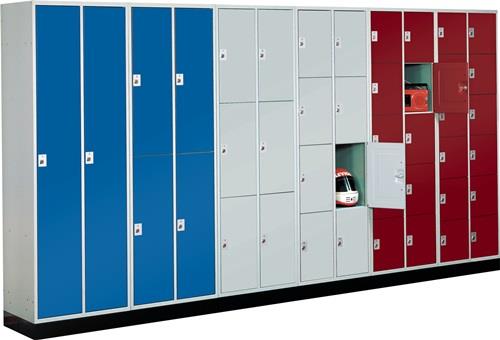 Fächerschrank Stahlbl.Farbwahl/Farbwahl H1950xB920xT500mm 3x3 Abt.C+P || VE = 1 ST