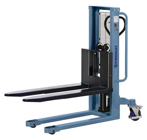 Hochhubstapler Trgf.1000kg Gabel-L.1150mm handhydr.Einfachmast Hubh.900mm PROMAT || VE = 1 ST