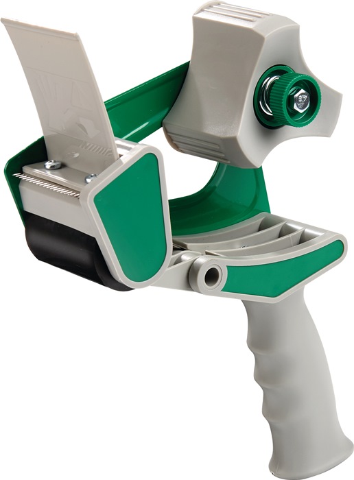 Handabroller Stand.K216 Ku.grün/weiß f.Band-B.50mm