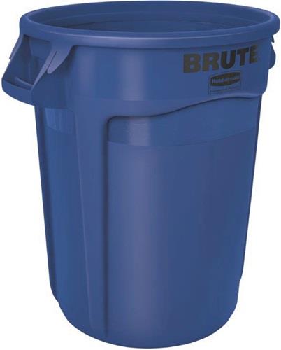 Mehrzwecktonne blau 121l PE Außen-Ø560xH692mm RUBBERMAID || VE = 1 ST