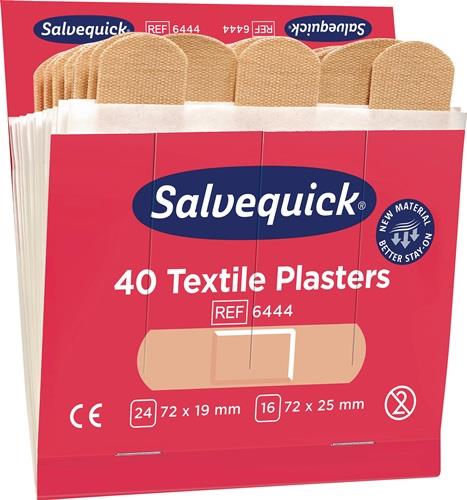 Pflasterstrips Salvequick elastisch 6 Nachfüllpack je 40 St.SALVEQUICK || VE = 1 KT