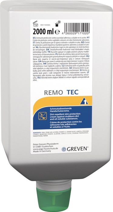 Hautschutzcreme GREVEN® REMO TEC 2l silikonfrei,parfümiert GREVEN