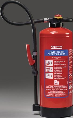 Wasserfeuerlöscher WKL 6 PRO 6l Aufladegerät Brandkl.21 A m.Wandh.GLORIA || VE = 1 ST