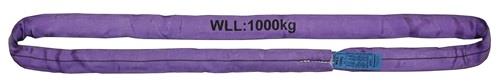 Rundschlinge DIN EN 1492-2 Umfang 3m violett Tragf.einf.1000kg PROMAT || VE = 1 ST