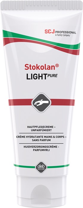 Hautpflegecreme Stokolan® Light PURE 100 ml duft-/farbstofffrei Tube